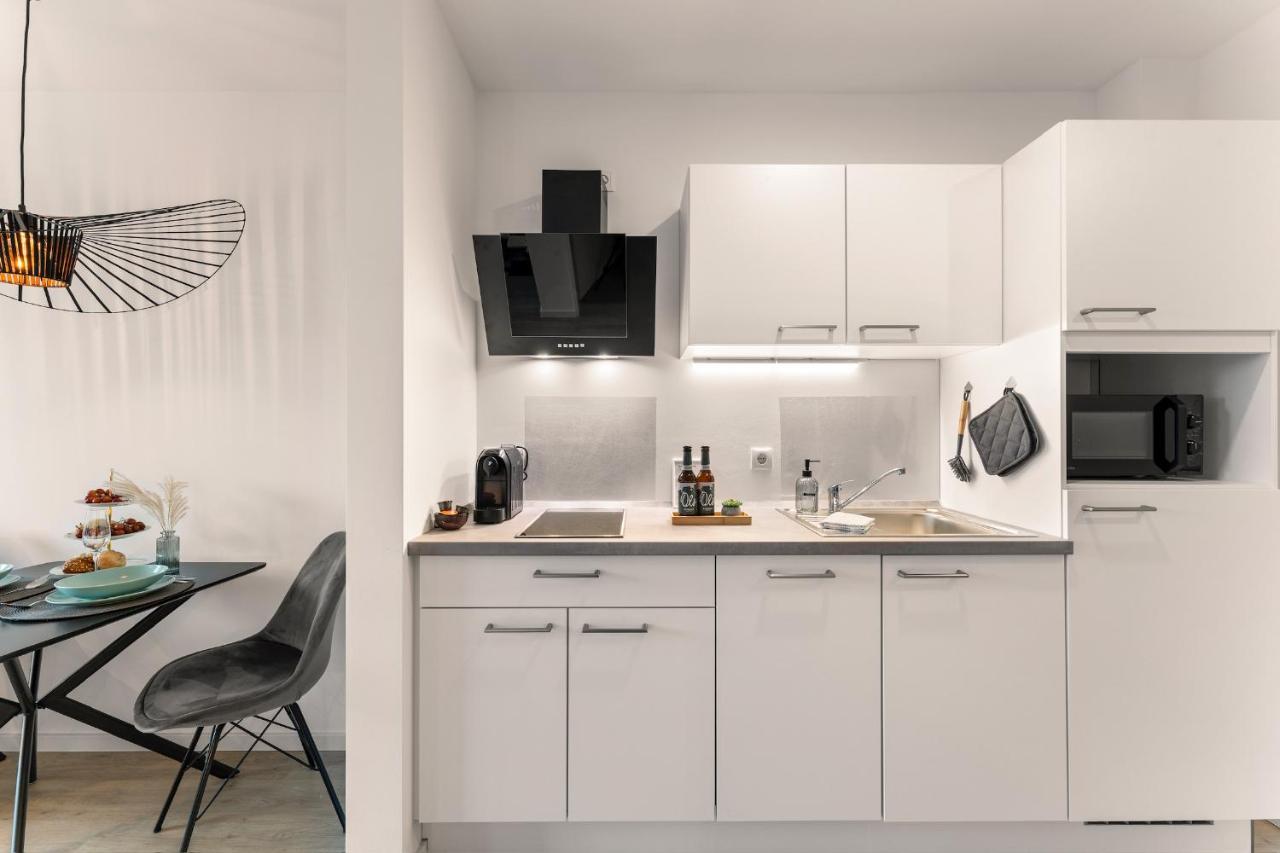 Modernes Apartment Am Gleispark 올덴부르크 외부 사진
